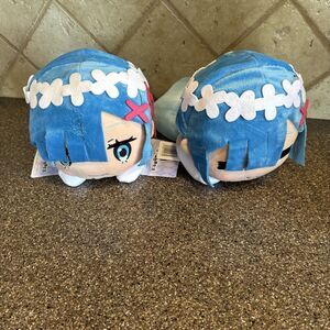 Re:Zero Starting Life in Another World Rem Plush Toys Set Of 2  Doll Sega